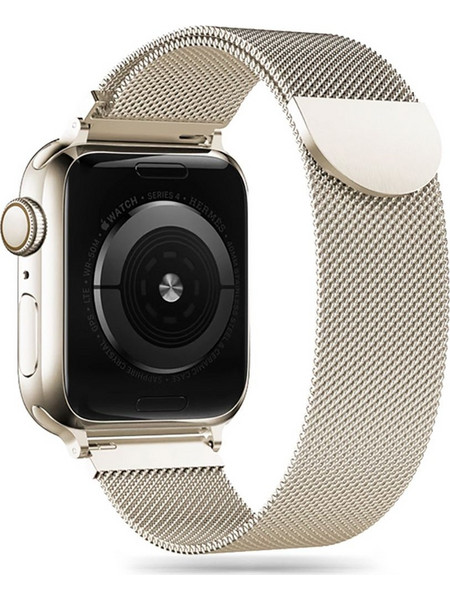 Tech-Protect Milanese Λουράκι Μεταλλικό Starlight (Apple Watch 42 / 44 / 45mm)