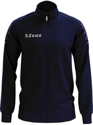 Zeus Ανδρική Ζακέτα Φούτερ με Φερμουάρ Navy Μπλε ENEA-JKT-BLU