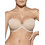 Selene Σουτιέν Strapless Push Up με Μπανέλα Μπεζ TANIA
