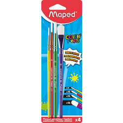 Maped Color'Peps Σετ Πινέλα Ζωγραφικής 4τμχ 867810