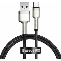 Baseus Cafule Braided USB-A to USB-C 66W 1m Black CAKF000101