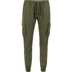 Alpha Industries Ανδρικό Παντελόνι Cargo Joggers Ελαστικό Κανονική Εφαρμογή Χακί 116202-142