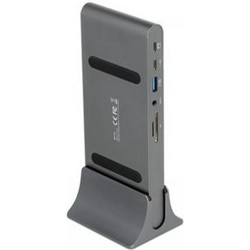 DeLOCK USB-C Docking Station με DisplayPort / HDMI PD Ethernet και Σύνδεση 3 Oθονών