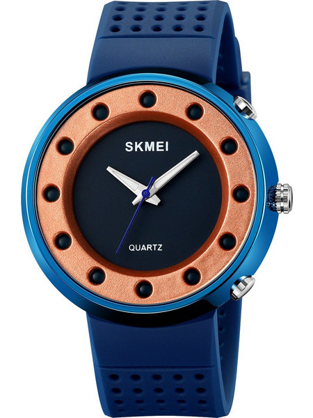 Skmei Ανδρικό Ρολόι με Μπλε Καουτσούκ Λουράκι 2132 Blue