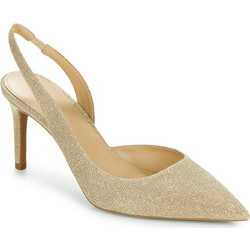 Michael Kors Alina Γόβες Slingback με Λεπτό Ψηλό Τακούνι Χρυσές 40R4HNMP1D-740