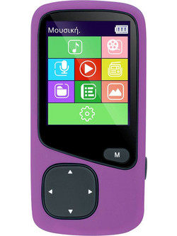 Turbo-X Samba MP4 Player 8GB με Οθόνη 1.8" & Ραδιόφωνο Μωβ
