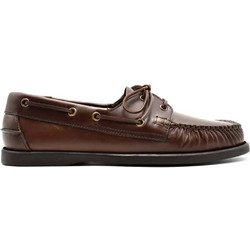 Berwick Ανδρικά Μοκασίνια Boat Shoes Καστόρινα Καφέ 5604