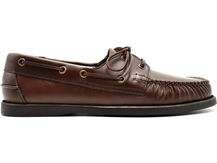 Berwick Ανδρικά Μοκασίνια Boat Shoes Καστόρινα Καφέ 5604