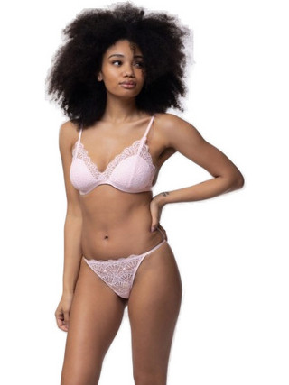 Dorina Bralette χωρίς Μπανέλα Μαύρο Φούξια Ροζ D001807LA087-3X0114