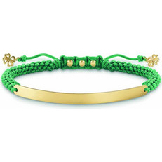 Thomas Sabo Γυναικείο Βραχιόλι Μακραμέ από Κορδόνι & Ασήμι A00618486L
