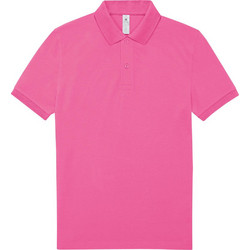 B&C Collection Ανδρική Μπλούζα Polo Κοντομάνικη Lotus Pink PU424