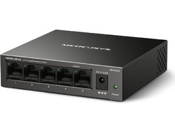 Mercusys MS105GS Unmanaged L2 Switch με 5 Θύρες Ethernet 1000Mbps