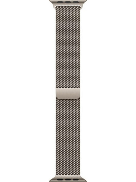 Apple Milanese Loop Λουράκι Μεταλλικό Natural (Apple Watch 42 / 44 / 45mm)