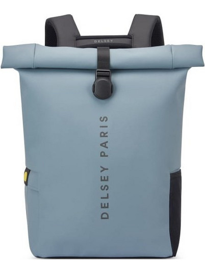 Delsey Roll-Top Turenne Αδιάβροχο Σακίδιο Πλάτης 26lt Γαλάζιο