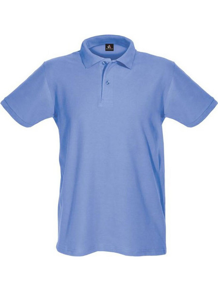 2Αaprons Ανδρική Μπλούζα Polo Κοντομάνικη Γαλάζια AMPS180LB