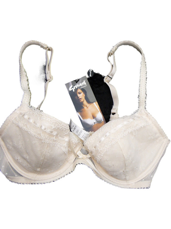 Gossard Σουτιέν Balconette Push Up με Μπανέλα Εκρού 1421C