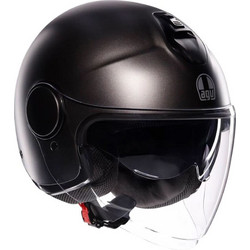 AGV Eteres Asfalto Matt Black Κράνος Μηχανής Jet 1345gr
