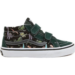 Vans Sk8-Mid Παιδικά Sneakers Μποτάκια Πράσινα VN000CZ5BS5
