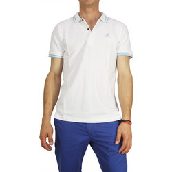 Kangol Ανδρική Μπλούζα Polo Κοντομάνικη Λευκή 707656-WH