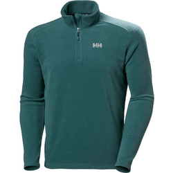 Helly Hansen Daybreaker 1/2 Zip Fleece Ανδρικό Αθλητικό Φούτερ Πετρόλ 50844-453