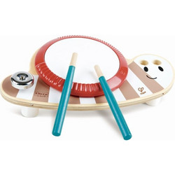 Hape Early Melodies Drum Slug Dan Ξύλινο Τύμπανο E8532