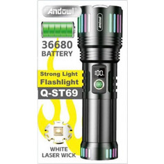 Andowl Q-ST69 Επαναφορτιζόμενος Φακός Led