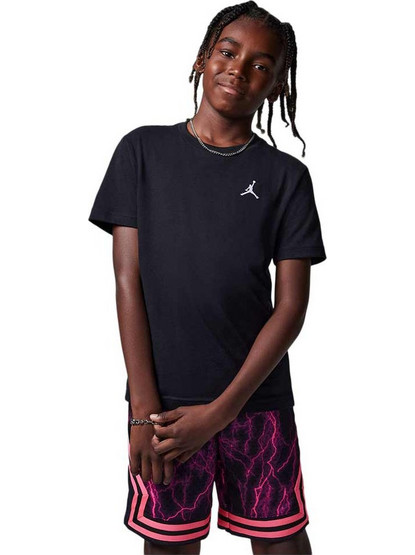 Jordan Jumpman Air Παιδικό T-Shirt Κοντομάνικο Μαύρο 95D266-023