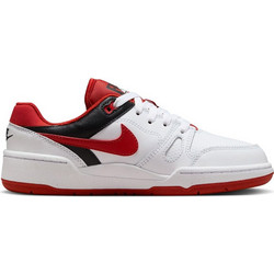 Nike Full Force Παιδικά Sneakers Λευκά Κόκκινα FV5929-100
