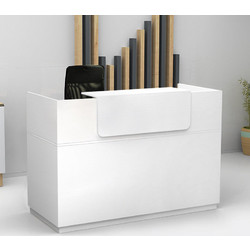 Megapap Lemmon Γραφείο Reception Ξύλινο 160x70x110cm GP028-0078,3