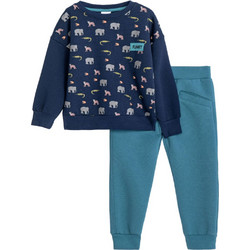 Funky Παιδικό Σετ Φόρμας Πετρόλ Navy Μπλε 225-317117-2