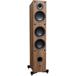 Taga Harmony TAV-507F Ζεύγος Ηχείων Hi-Fi Δαπέδου 120W 3 Δρόμων Oak