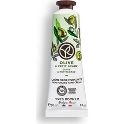 Yves Rocher Olive & Petitgrain Ενυδατική Κρέμα Χεριών 30ml
