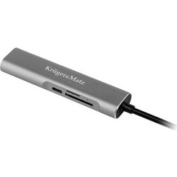 Kruger & Matz KM0390 USB-C Docking Station με HDMI 4K PD