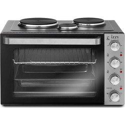 Izzy IZ-8008 Ηλεκτρικό Φουρνάκι 48lt με 3 Εστίες