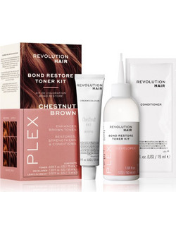 Revolution Plex Bond Restore Chestnut Brown Ημιμόνιμη Βαφή Μαλλιών