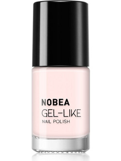 Nobea Day to Day Gel Like Antique White N63 Gloss Βερνίκι Νυχιών Μακράς Διαρκείας 6ml