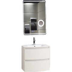 Inter Ceramic Σετ Έπιπλο Μπάνιου με Νιπτήρα & Καθρέπτη 8055-60