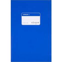 Clever Τετράδιο Ριγέ B5 50 Φύλλων Μπλε 5205486219396