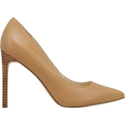 Nine West TATIANA Γόβες Δερμάτινες με Τακούνι Στιλέτο Μπεζ
