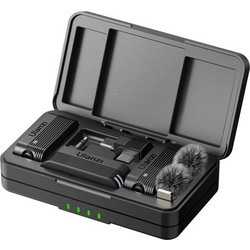 Ulanzi A100 Double Kit Σετ 2 Ασύρματα Μικρόφωνα Πέτου USB-C / 3.5mm