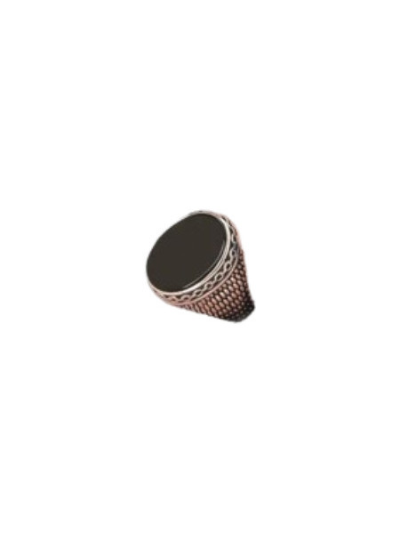 Sezgin Jewels Ανδρικό Δαχτυλίδι Σεβαλιέ από Ασήμι MSR159