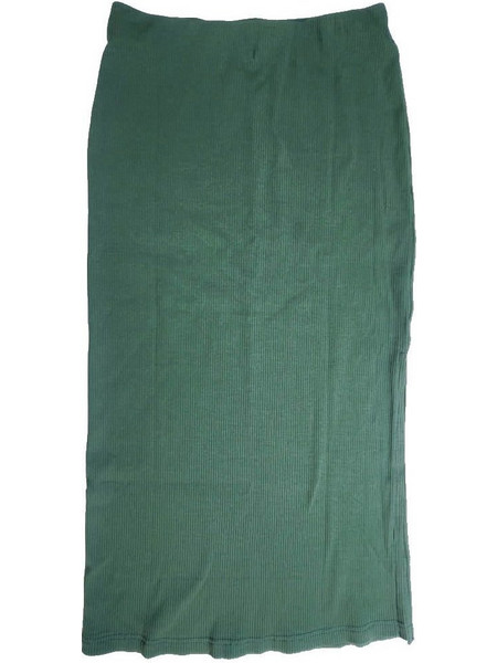 Paco & Co Μίντι Φούστα Υφασμάτινη Ψηλόμεση Κλος Πράσινη 2432416
