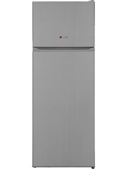 Vox Electronics KG 2500 SE Δίπορτο Ψυγείο 213lt Υ144xΠ54xΒ57cm Inox