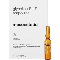 Mesoestetic Glycolic + E + F Serum Προσώπου για Λάμψη με Βιταμίνη E 10x2ml