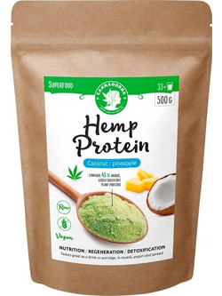 Cannadorra Hemp Pineapple Φυτική Πρωτεΐνη Χωρίς Λακτόζη 500gr