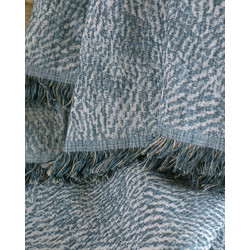 Rythmos Ριχτάρι Τετραθέσιου Καναπέ 180x330 Fidel Μπλε