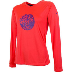 Mizuno Γυναικείο Αθλητικό T-Shirt Κόκκινο J2GA6722-96