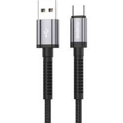 Foneng X83 Braided USB-A to USB-C 1m Black 6970462518464