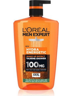 L'Oreal Paris Expert Hydra Energetic Αφρόλουτρο σε Gel 1lt