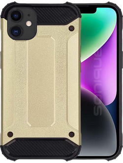 Sonique Heavy Armor Back Cover Gold (iPhone 11)